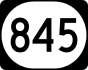 Kentucky Route 845 marker