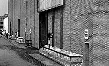 Sound stages at Elstree Studios.