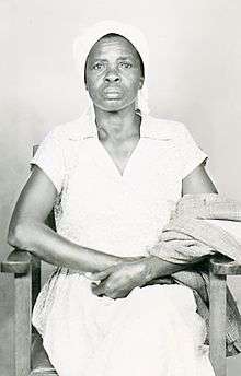Evangeline Olukhanya Ohana Analo-Oriedo, wife of Esau Khamati Oriedo, 1952 at Nairobi, Kenya Colony. Photograph taken while she was in Nairobi lobbying for her husband, Esau Oriedo, and other anti-colonial activist to be released from detention by the British colonial government.
