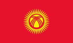 Flag of Kyrgyzstan