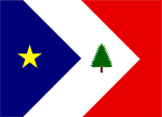 Flag of the New England Acadians