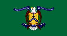 Flag of the U.S. Department of the Treasury