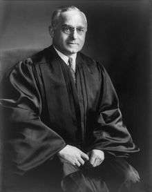 Justice Felix Frankfurter portrait