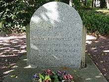 George 'Beau' Brummell's Tomb Stone