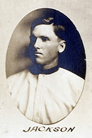 George Jackson as a member of the Buffalo Bisons.