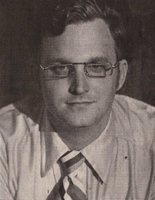 newspaper photo of Bob Dekle, c. 1978