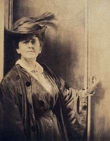 Photograph called "Portrait of the Photographer," manipulated self-portrait by Gertrude Käsebier
