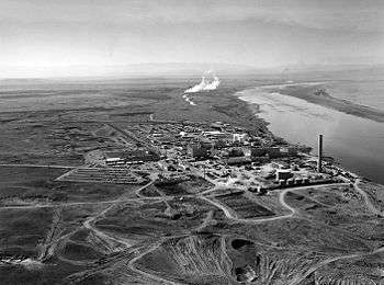 Aerial shot of Hanford