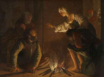 The Denial of Saint Peter by Hendrick ter Brugghen