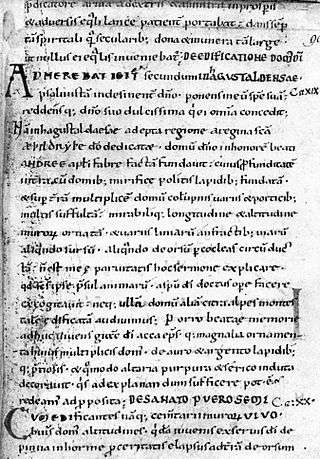 Image of a full page medieval manuscript without any illustrations
