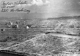 A devastated area very similar to the one of Tokyo above