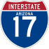 Interstate 17 marker
