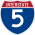 Interstate 5 marker