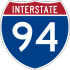 Interstate 94 marker