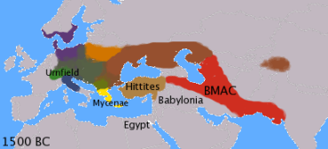 IE languages 1500 BC