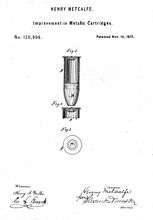 Improvement in Metallic Cartridges, 1871