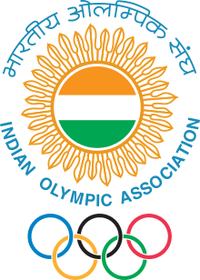Indian Olympic Association  भारतीय ओलम्पिक संघ logo