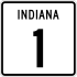 Indiana route marker