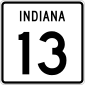State Road 13 marker