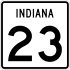 State Road 23 marker