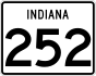 State Road 252 marker