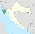 Map of Istria
