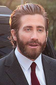 A man with brown hair, blue eyes and beard
