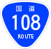 National Route 108 shield