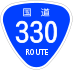 National Route 330 shield