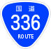 National Route 336 shield