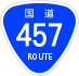 National Route 457 shield