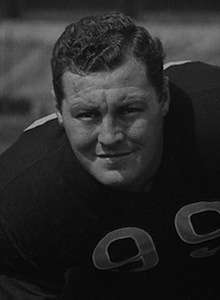A picture of Daniell in uniform while he played at Ohio State University.