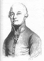 In April and May 1809, Nordmann fought under Johann Hiller, shown here.