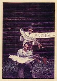 Joseph and Thomas Rescigno with fish