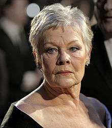 Judi Dench at the BAFTAs in 2007