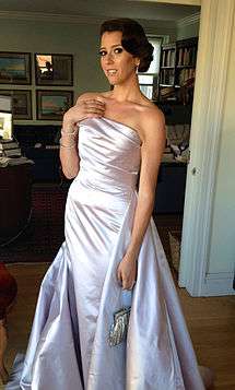 Lisette Oropesa in a dress by Austin Scarlett, Metropolitan Opera Opening Night 2012.