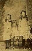 Lucy, Elizabeth & Helen, the daughters of the Walter Douglas-Irvine