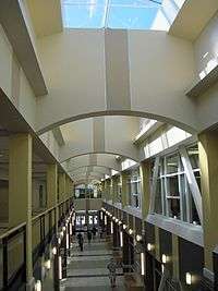 interior of Evans Commons