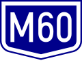 M60 motorway shield