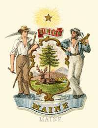 Maine state coat of arms