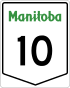 Manitoba Highway 10 shield