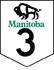  Manitoba Highway 3 marker
