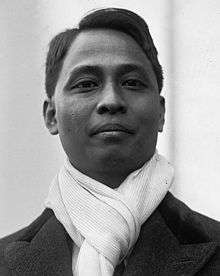 Former President of the Philippines Manuel Roxas