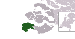 Location of Sluis