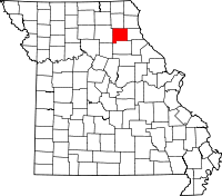 A state map highlighting Shelby County in the northeastern part of the state.