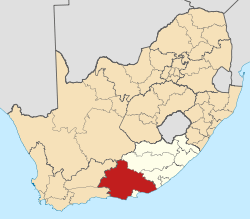 Location in the Eastern Cape