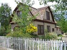 photo of Mary Hunter Austin's home in Independence, CA