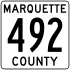 County Road 492  marker
