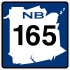 Route 165 shield