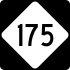 NC Highway 175 marker